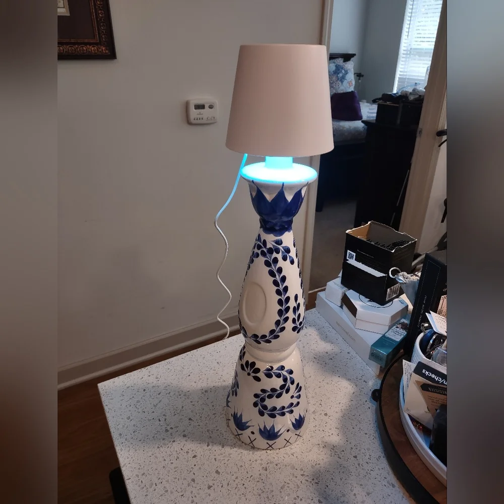 Clase Azul Multicolor Tequila Lamp #1